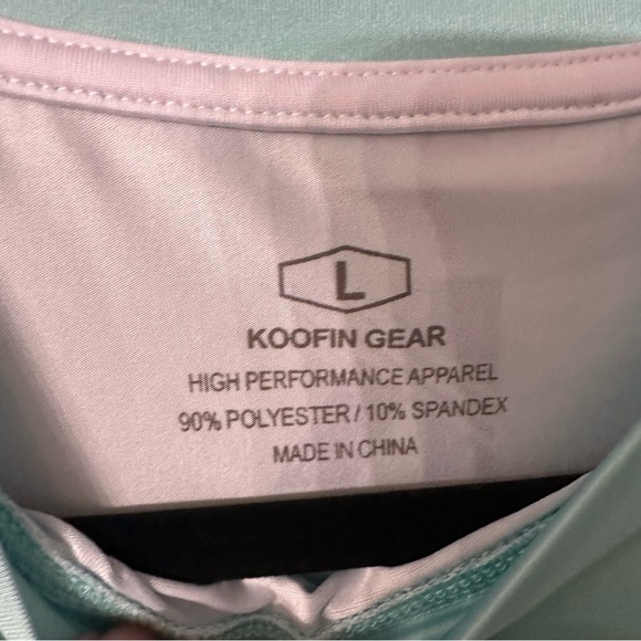 Koofin Gear High Performance Offshore Apparel Long Sleeve Fishing Shirt Sz L GUC - Picture 4 of 7